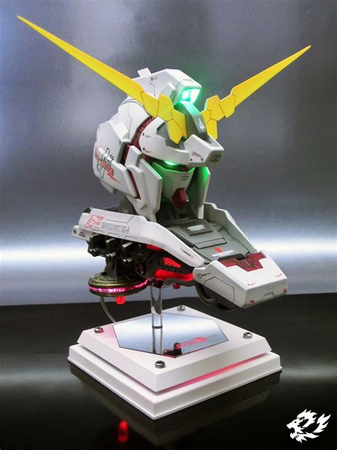 Unicorn Gundam Bust Ntd By Evolvedmodelcreation On Deviantart