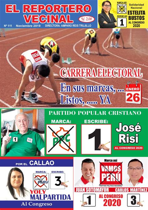 Calaméo Revista El Reportero Vecinal Mes Nov 2019 EdiciÓn 111