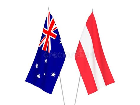 Australia Austria Azerbaijan Bahrain Map And Flag In Circle Stock