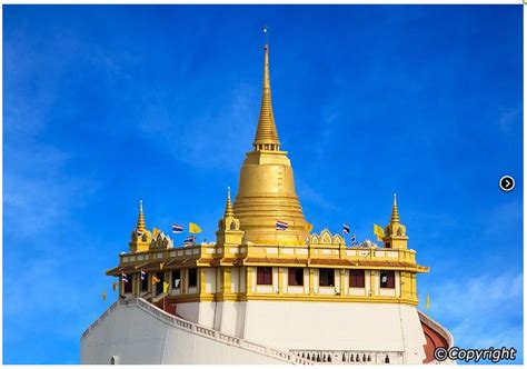 Sharing Temple Of The Golden Mount Wat Saket Bangkok Thailand