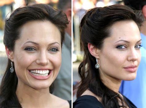 The Oval Face Shape Of Angelina Jolie And The Hairstyles