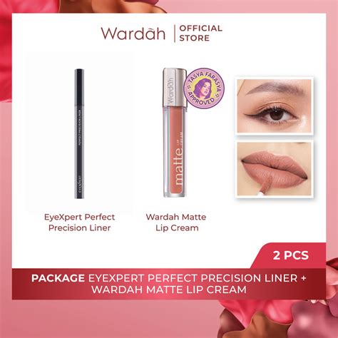 Jual Package Eyexpert Perfect Precision Liner Wardah Matte Lip Cream