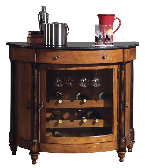 Howard Miller Wine And Bar Furnishings Merlot Valley Wine And Bar Cabinet