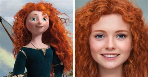 Artist Uses Artificial Intelligence To Create Real Life Disney Characters