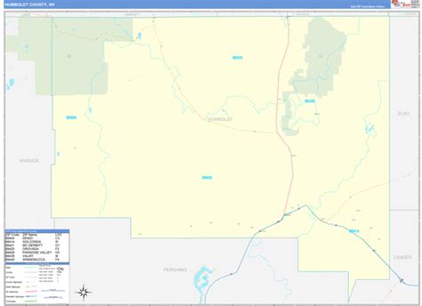 Maps Of Humboldt County Nevada