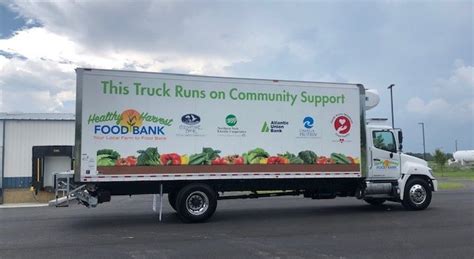 Truck Sponsorship Healthy Harvest Food Bank