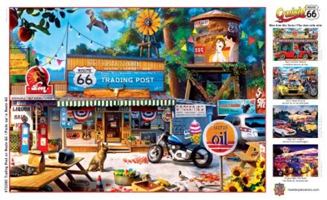 Masterpieces Cruisin Route 66 Trading Post On Route 66 1000 Piece