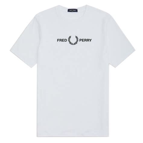 Fred Perry Graphic T Shirt Clothing Natterjacks