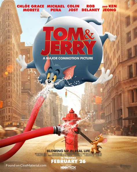 Tom And Jerry 2021 Movie Poster