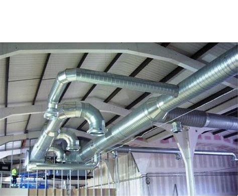 Commercial Hvac Duct System For Industrial Use Mild Steel At Rs