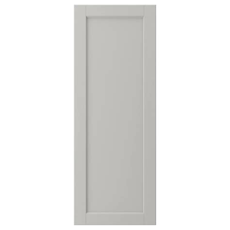 LERHYTTAN Door, light gray, 15x40