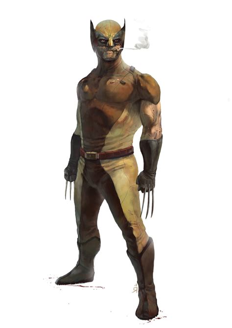 X Men Art By Oscar Römer Wolverine Nightcrawler Beast And Cyclops — Geektyrant