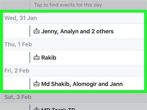 How To See Birthdays On Facebook On Iphone Or Ipad 5 Steps