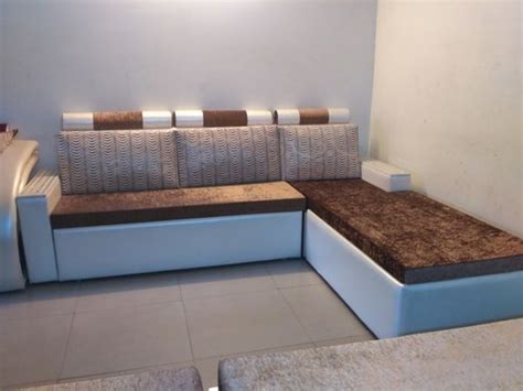 You can also place an l shaped sofa come bed with storage in the corner of your bedroom and optimize the space. L Shape Sofa Cum Bed at Best Price in New Delhi, Delhi | INTERWOOD (INDIA)