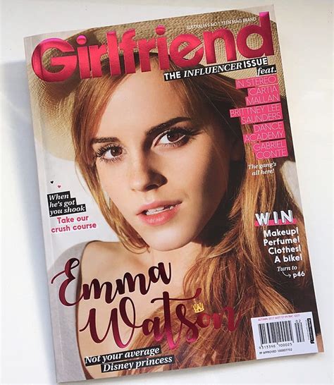 Emma Watson Covers Girlfriend Australia Autumn 2017 Emma Watson