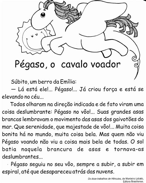 Atividade De Interpretação De Texto 4 Ano Para Imprimir