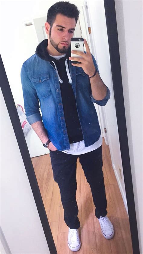 Shop now & stay comfy this summer! #ootd #men #boy #model #black #white #sweater #hoodie # ...