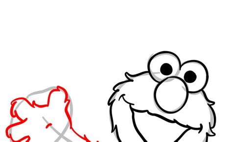 How To Draw Elmo Easy Drawings Step By Step Elmo From Sesame Street