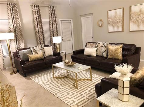 30 Gold Accents Living Room