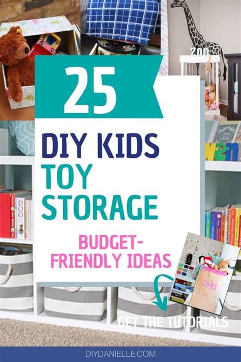 25 Clever And Creative Diy Kids Toy Storage Ideas