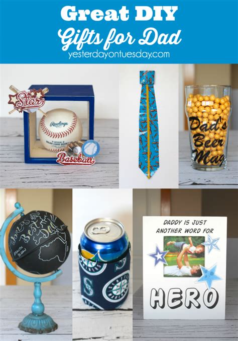 30 diy gifts your dad will actually use and love. Great DIY Gifts for Dad | Yesterday On Tuesday