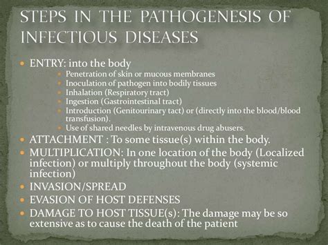 Introduction To Infectious Diseases