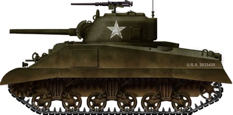 Fisher M4 A2 Sherman In P 51 Dragon Fighter 2014