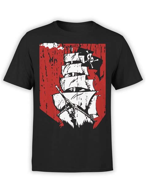 pirate shirt ship unisex t shirt 100 ultra cotton high quality fabric pirate shirts t
