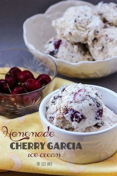 Turn on the ice cream maker; Cherry Garcia Ice Cream in 2020 | Ice cream maker recipes ...