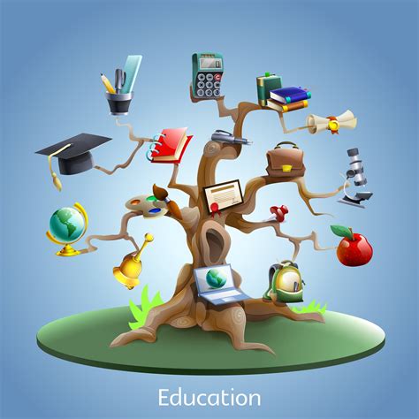 Education Tree Concept 462348 Vector Art At Vecteezy