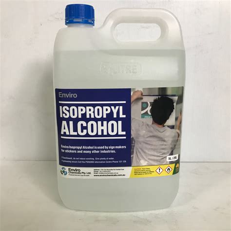 Enviro Isopropyl Alcohol Ipa Enviro Chemicals And Cleaning Supplies