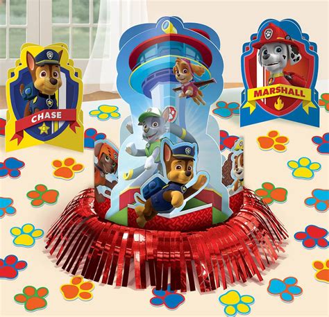 Paw Patrol Table Decorating Kit Thepartyworks