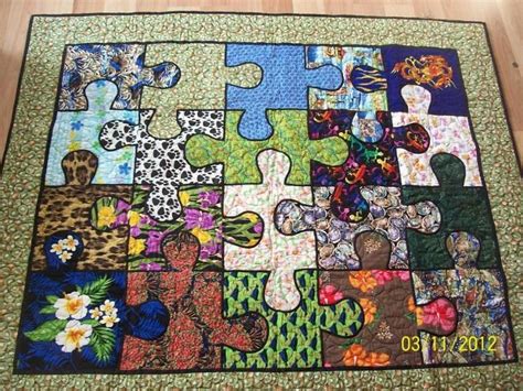 Nz Jigsaw Craftsy Puzzle Quilt Quilting Projects Quilt Patterns