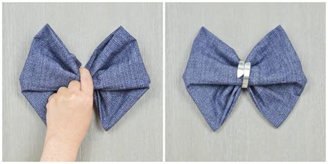 Bow Tie Napkin Fold Step By Step Photos Instructions