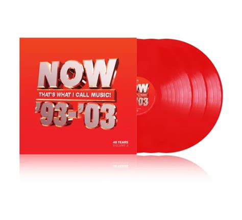 now that s what i call 40 years volume 2 1993 2003 3lp £33 99 picclick uk
