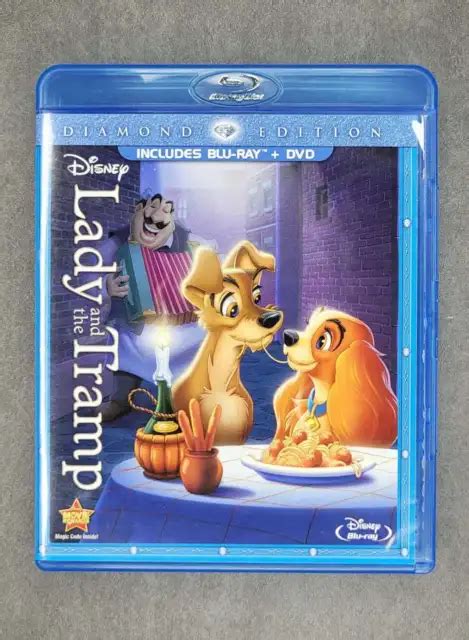Lady And The Tramp Diamond Edition Two Disc Blu Raydvd Combo In Blu
