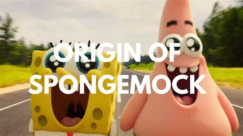 Meme Beginnings Mocking Spongebob Spongemock Where Did It Come From