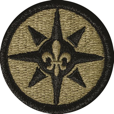 316th Sustainment Command Scorpion Patch With Fastener