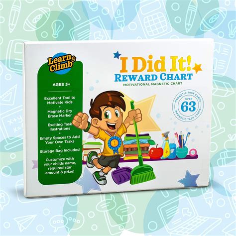 Buy Kids Behavior Reward Chart 63 Chores As Potty Train More “thick