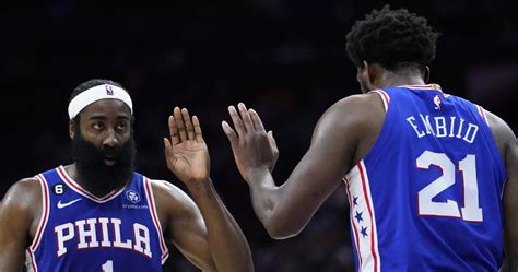 James Harden Joel Embiid Championed By Twitter As 76ers End Giannis