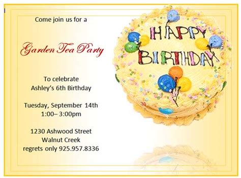 Vous souhaitez inviter des amis, des membres de votre famille à votre anniversaire, vous aller faire. modèle carte anniversaire word gratuite