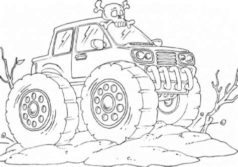 ausmalbilder monster truck -3 | Ausmalbilder Malvorlagen