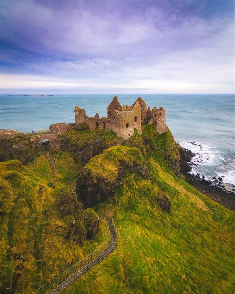 Dunluce Castle Northern Ireland Epic Medieval Castle On The Cliffs Castles In Ireland