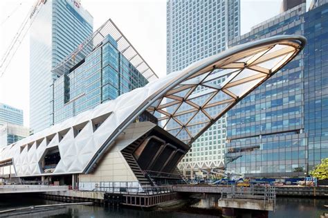 Latticed Roof Complete At Foster Partners Crossrail Station