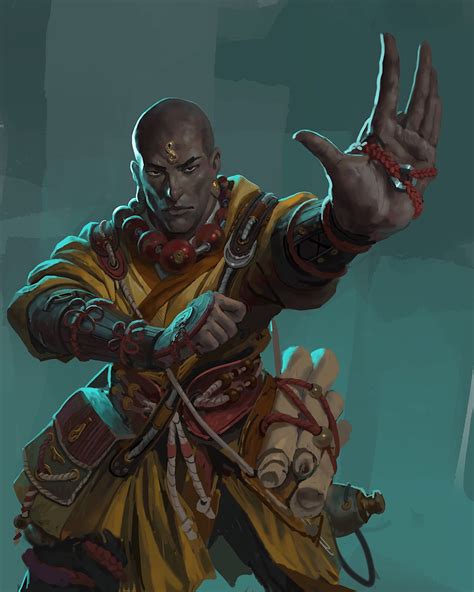 Monk Npc Dnd Character Design Concept Art Characters Character The