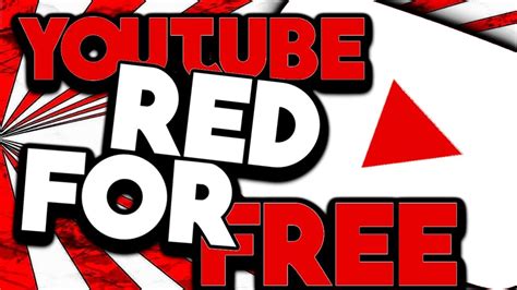 Youtube Red For Free Youtube