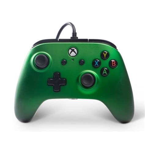 Xbox One Enhanced Wired Controller Emerald Fade Eb