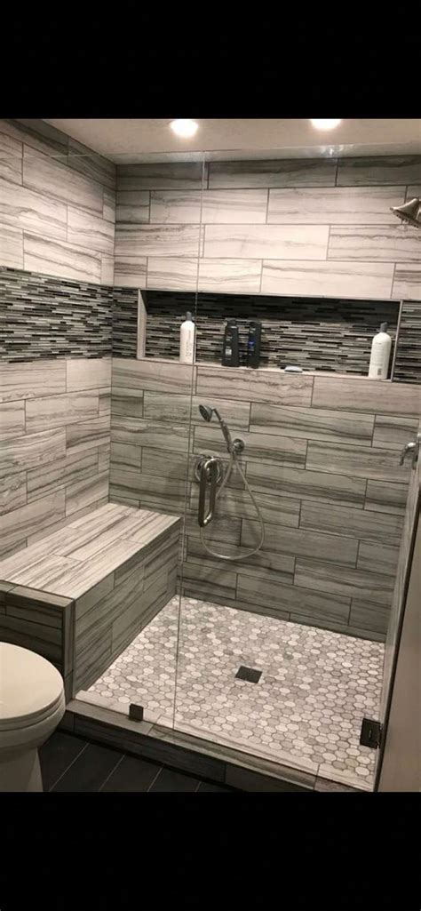 tile effect bathroom wallpaper #woodTileBathrooms | Bathroom interior