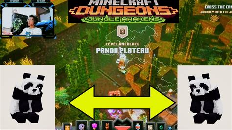 How To Unlock Panda Plateau In Minecraft Dungeons Secret Level Youtube