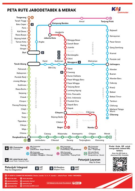 Peta Rute KRL Jabodetabek Terbaru 2023 Beserta Harga Tiketnya Cek Di Sini